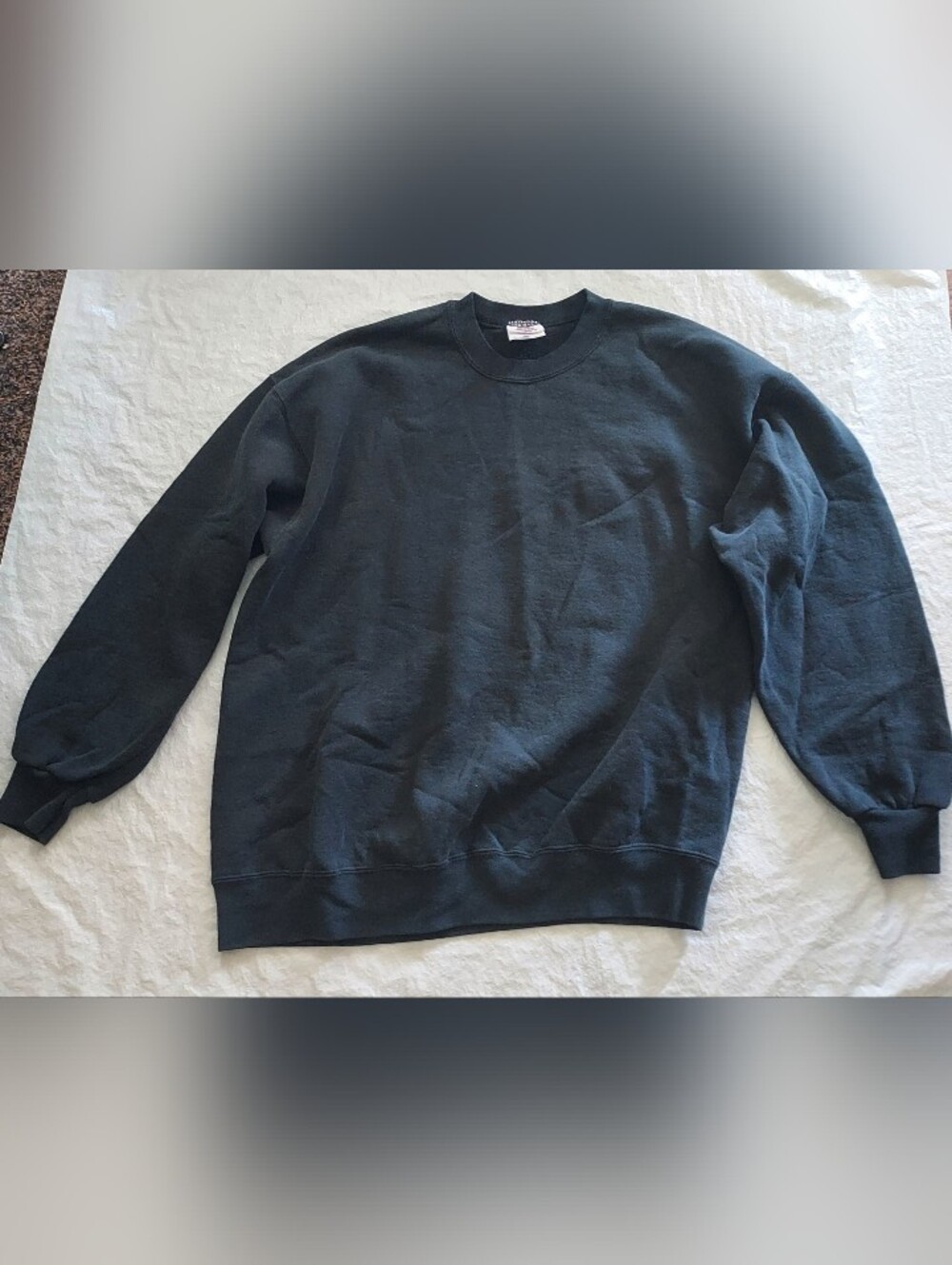 Jerzees Men's Crewneck Sweatshirt - Black